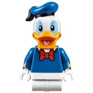 Declan’s LEGO minifig: Donald Duck